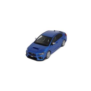 SUBARU WRX STI S207 WR BLUE PEARL 2015 OttO mobile 1:18 Resinemodell (Türen, Motorhaube... nicht zu öffnen!)